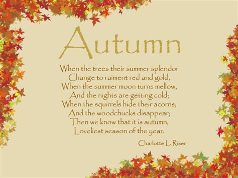 Fall Poems And Quotes. QuotesGram