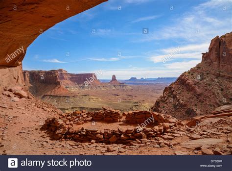 False Kiva, Ancient Indian Ruins, Canyonlands National ...