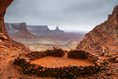 False Kiva, Canyonlands National Park | False Kiva, an ...