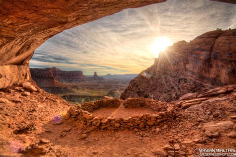 False Kiva, Canyonlands National Park, Utah