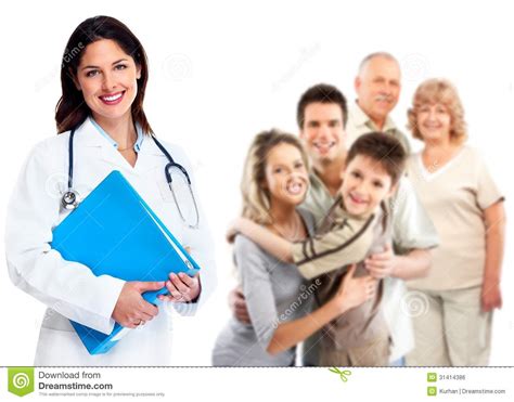 Family Doctor Woman. Health Care. Royalty Free Stock Image ...