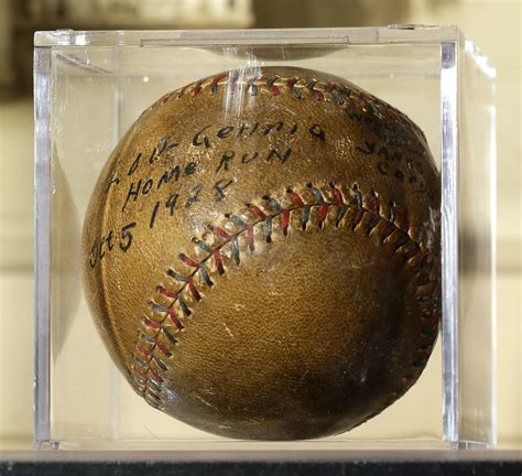 Family selling Gehrig home run ball to pay med school bill ...