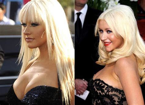 Famosas operadas de senos: Antes y después [FOTOS]   Mujeralia