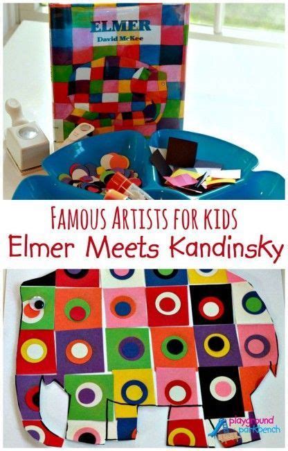 Famous Artists for Kids: Elmer Meets Kandinsky | Circles ...