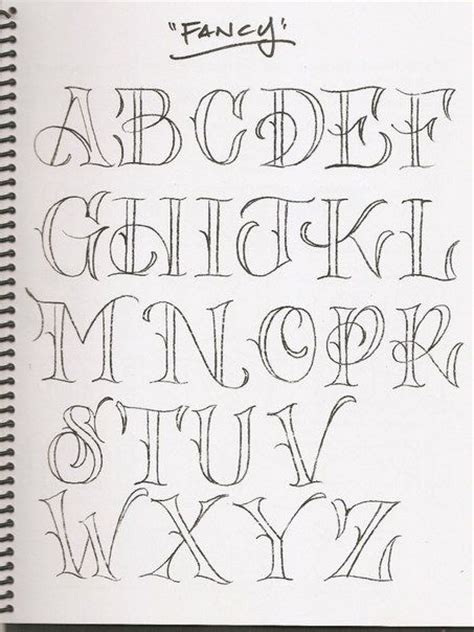Fancy Writing Fonts Alphabet | www.pixshark.com   Images ...