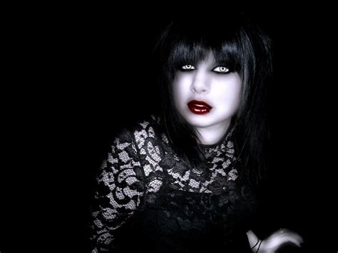 Fantasy artwork art dark vampire gothic girl girls horror ...