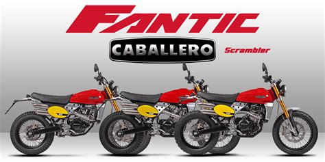 Fantic Motor Caballero Scrambler 125/250/500 – Prenotala ...