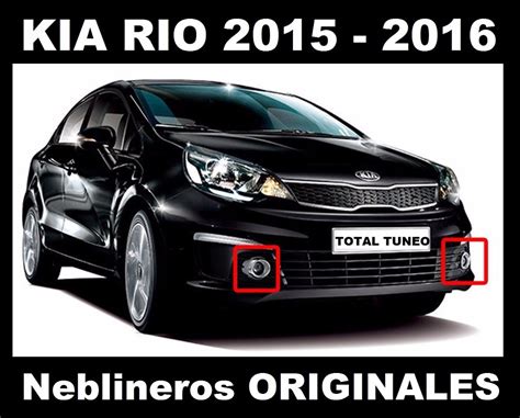 Faros Neblinero Kia Rio 2015   2016 Originales De Kia   S ...
