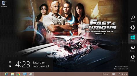 Fast And Furious 6 Windows 7 And 8 Theme | Ouo Themes