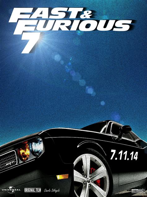 Fast and Furious 7 Teaser Poster by CharlesDiAngelo on ...