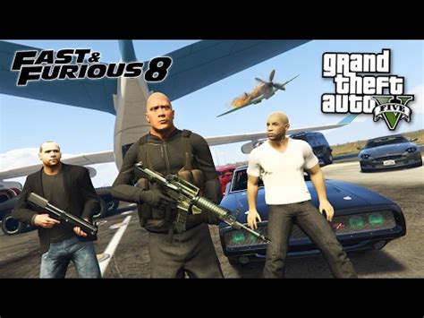 FAST & FURIOUS 8: THE FATE OF THE FURIOUS!!  GTA 5 Mods ...