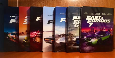 Fast & Furious Saga Steelbooks  2/2