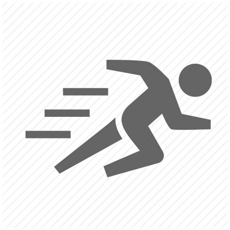 Fast, high, human, hurry, quickly, run, speed icon