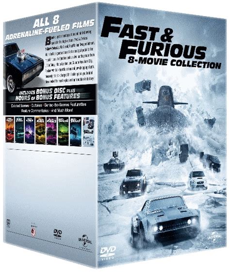 Fast & the Furious 1 8  DVD    Movies & TV Online | Raru