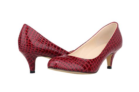 Faux Crocodile Shoes Woman Office Ladies Shoes Women High ...