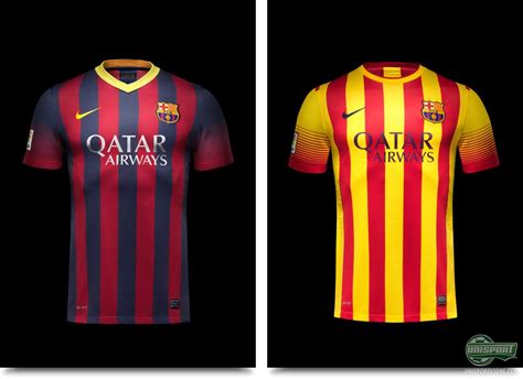 FC Barcelona launch new home  and away shirt from Nike