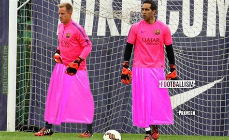 FC Barcelona new goalkeeper kit from next match | Troll ...