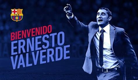 FC Barcelona Of Spain Name Ernesto Valverde As New Coach ...