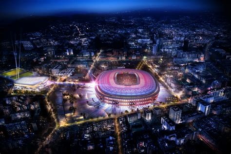 FC Barcelona unveil images for new expanded Camp Nou ...