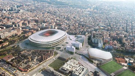 FC Barcelona Unveils New Camp Nou   Footy Headlines