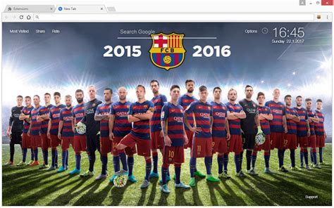 FC Barcelona Wallpaper HD Soccer Themes_v0.1.7.2 ...