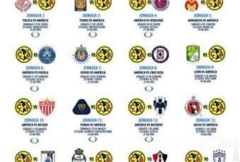 Fechas de los partidos del América para el Clausura 2017 ...