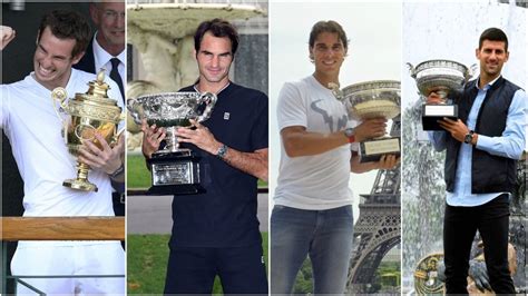 Federer, Nadal, Djokovic y Murray se reparten las grandes ...