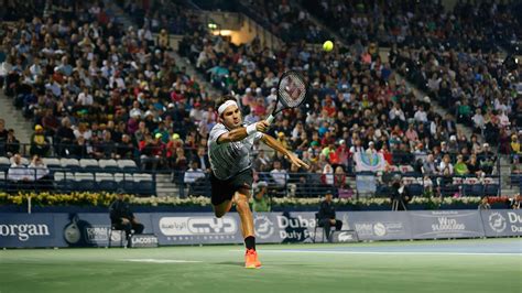 Federer Upset By Donskoy In Second Round | Dubai Duty Free ...