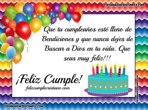 Felicitaciones cristianas de cumpleaños   Feliz Cumple ...