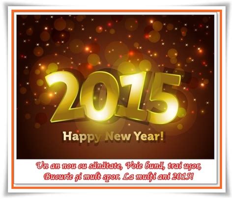 Felicitari de Anul Nou 2015 cu mesaje si urari | Timp liber