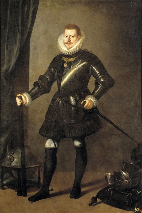 Felipe III con armadura by PEDRO ANTONIO VIDAL | 1617. Oil ...