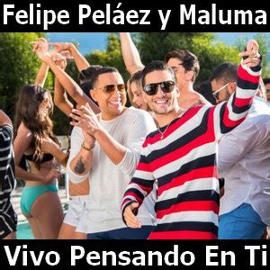 Felipe Pelaez   Vivo Pensando En Ti ft. Maluma   Acordes D ...