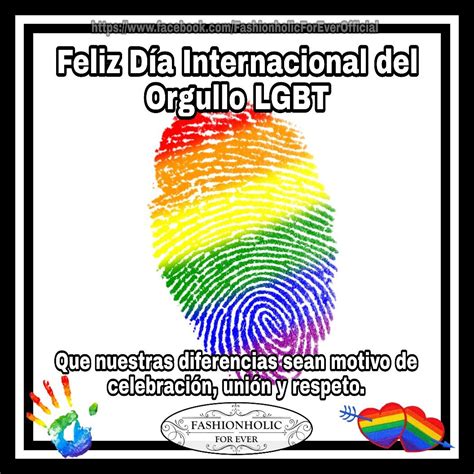 Feliz dia Internacional del Orgullo LGBT | Mensajes ...
