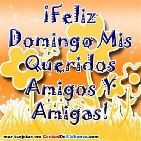 Feliz Domingo Mis Queridos Amigas Y Amigos! | Days Of The ...