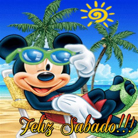 Feliz Sábado Mickey Mouse #902   Imágenes Dias de la Semana