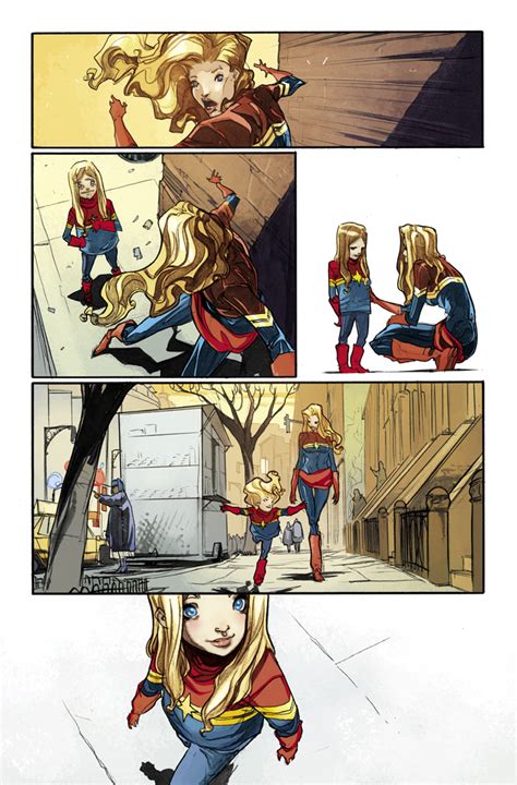 Female Power Fantasy: Captain Marvel #14   Geek Girl Pen Pals