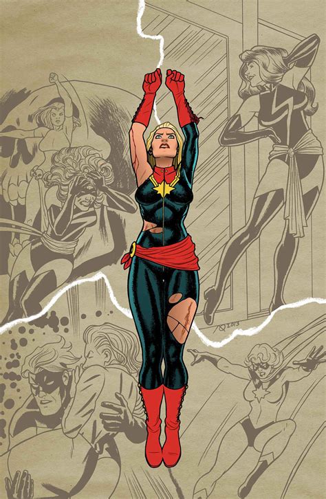 Female Power Fantasy: Captain Marvel #14   Geek Girl Pen Pals