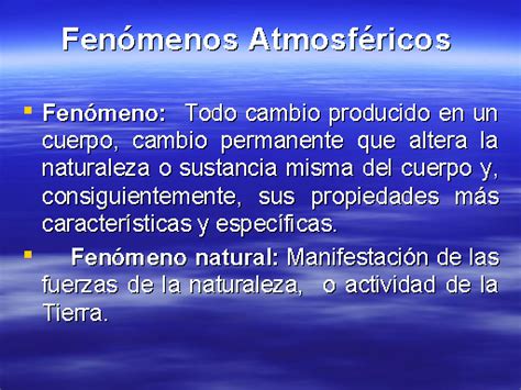 Fenómenos atmósfericos   Monografias.com
