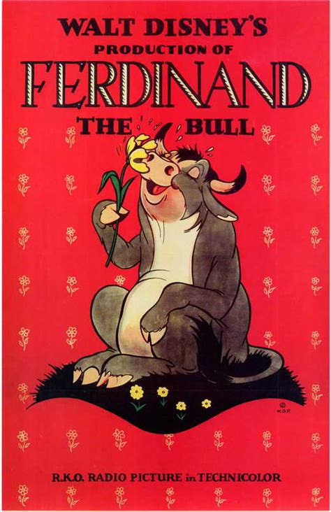 Ferdinand the Bull Movie Posters From Movie Poster Shop