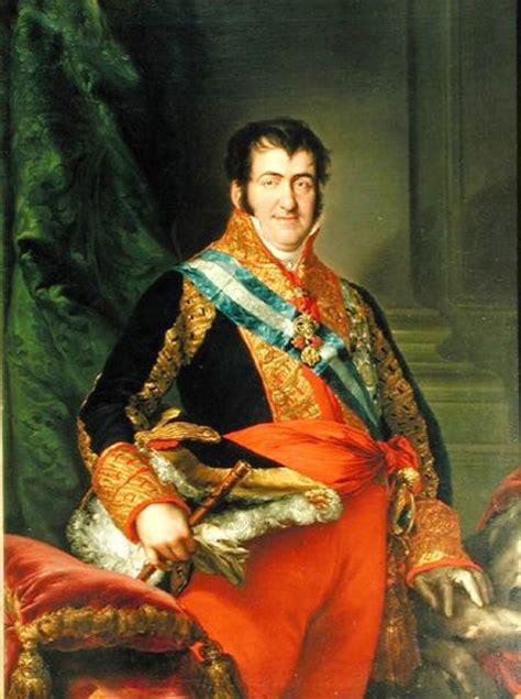 Ferdinand VII  1784 1833    Luis Lopez Piquer as art print ...