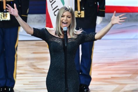 Fergie Apologizes For Butchering The National Anthem
