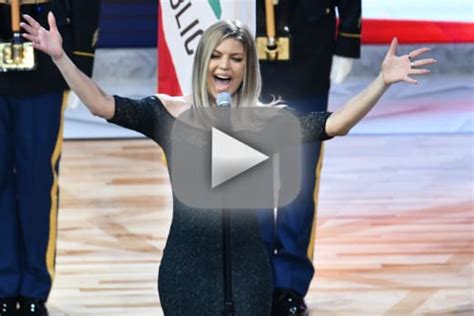 Fergie Apologizes for Disastrous National Anthem   The ...