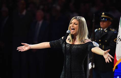 Fergie Apologizes for National Anthem Performance:  I ...