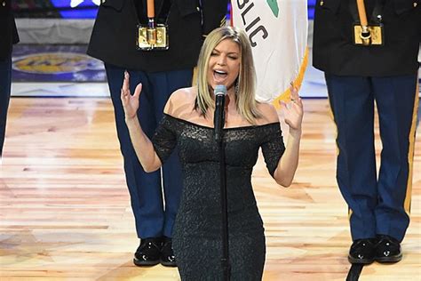 Fergie Apologizes for National Anthem Performance