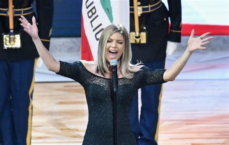 Fergie mocked over rendition of US national anthem at NBA ...