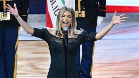 Fergie Responds to National Anthem Blowback: ‘I Tried My ...