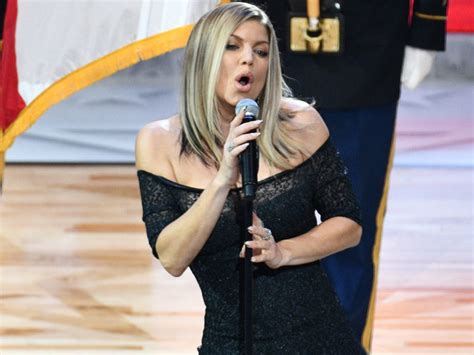Fergie s national anthem at NBA All Star game baffles ...