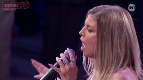 Fergie Singing The National Anthem   YouTube