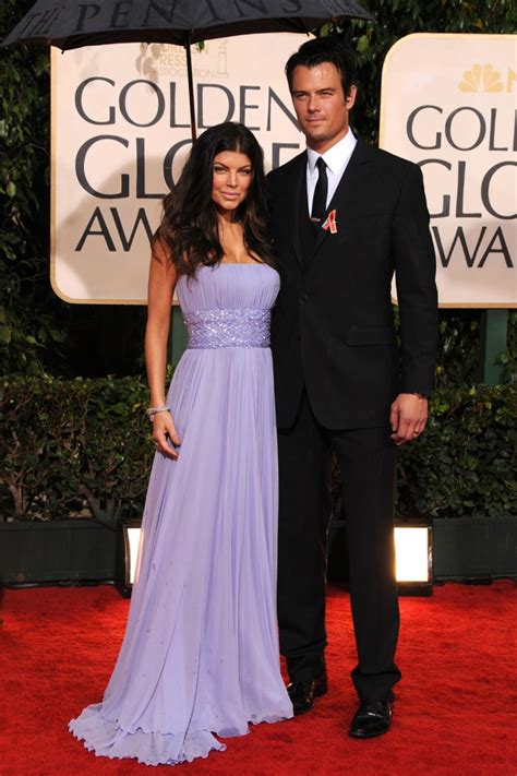 Fergie y su marido, pareja de gala en los Globos de Oro ...