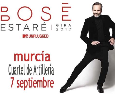Feria de Murcia 2017. Miguel Bosé en concierto. Gira ...